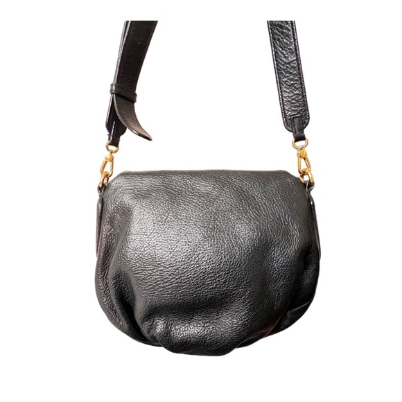 Marc by Marc Jacobs Black Leather Crossbody Bag - Picture 3 of 11